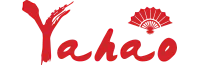 Yahao red script restaurant logo at Yahao Asian Cuisine，an Asian Fusion Restaurant in Great Neck